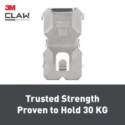 3M Claw Drywall Picture Hanger 30kg (Pack of 2) 7100269195