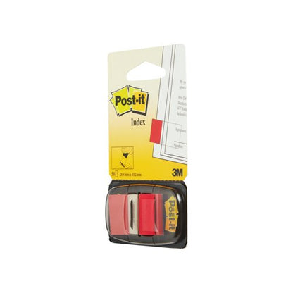 Post-it Index Tabs 25mm Red (600 Pack) 680-1