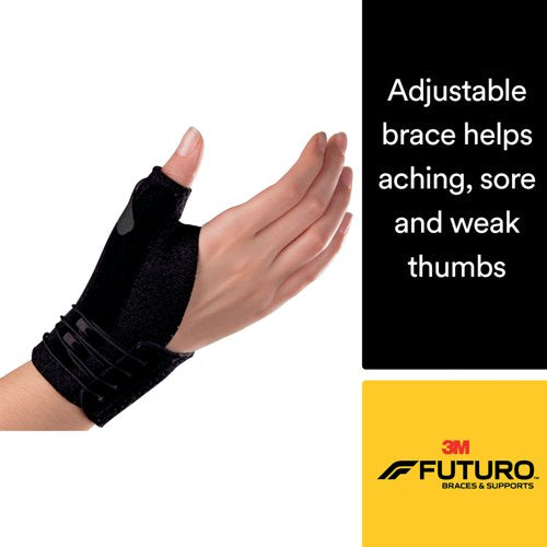Futuro Deluxe Thumb Stabilizer Small-Medium 12.7-16.5cm Black 45843SPEI