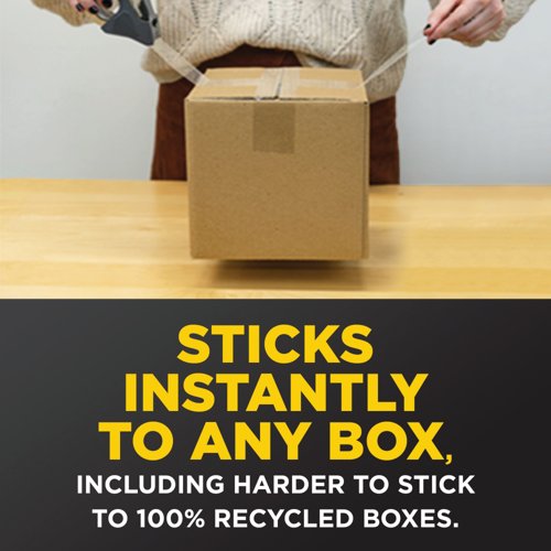 Scotch Box Lock Packing Tape 3in Core (Pack of 3) 3950-LR3-DC
