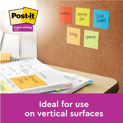 Post-it Super Sticky ZNotes Canary Yellow Cabinet 76x76mm (24 Pack) 7100236629