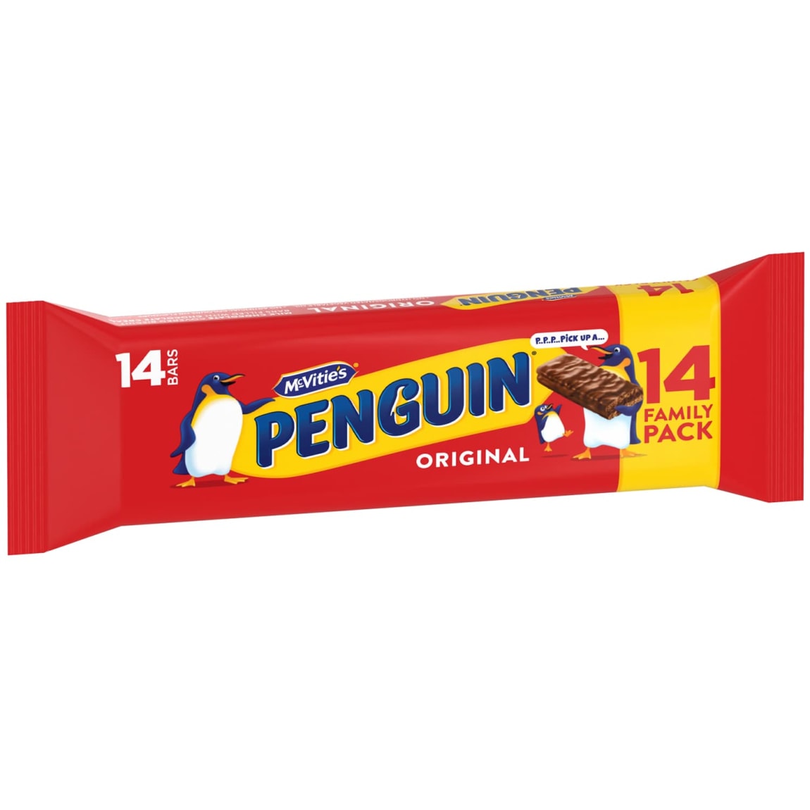 McVitie's Penguin Milk Chocolate Biscuit Bars (Pack of 14)