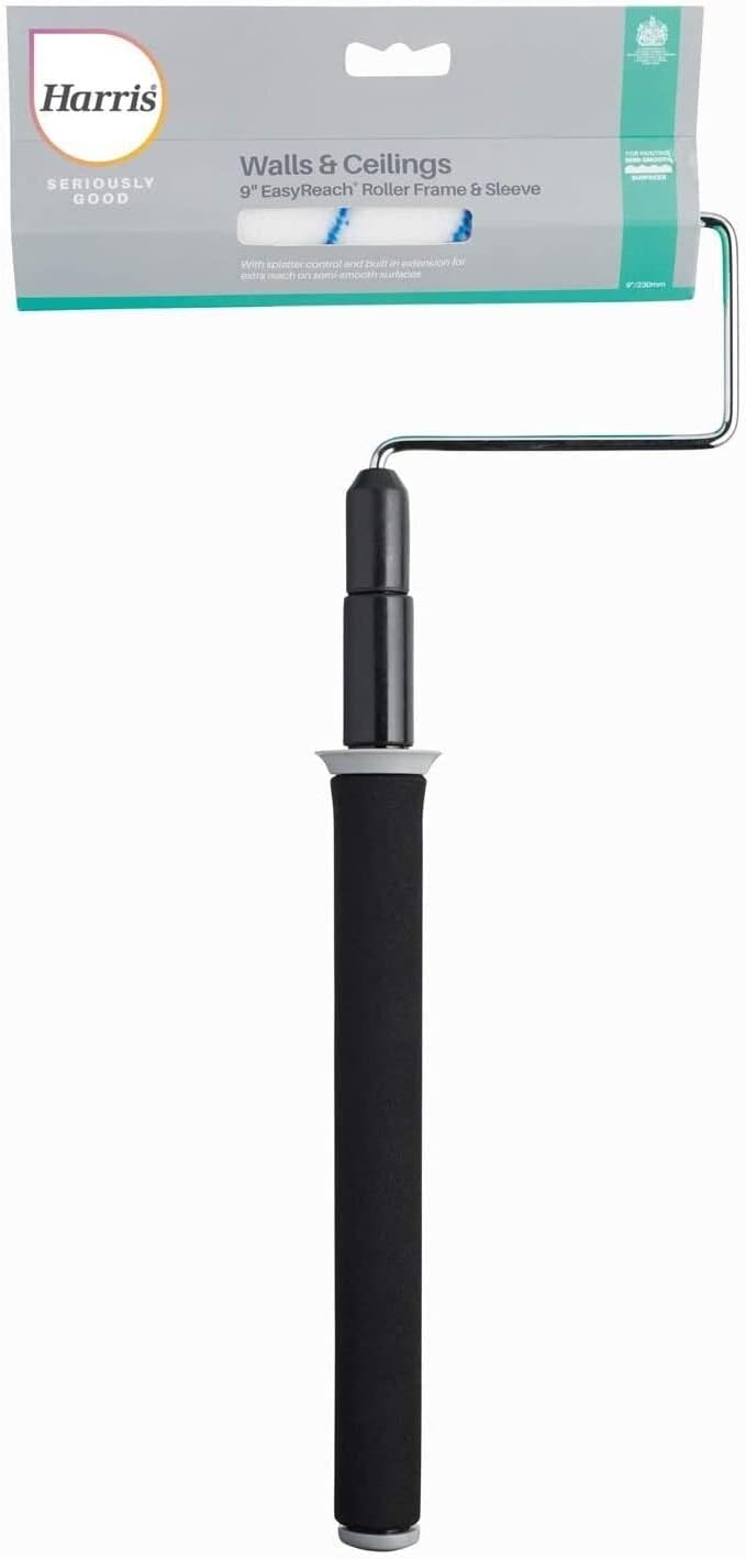 Harris 102012000 Seriously Good Walls & Ceilings Easy Reach Roller & Frame | 9In