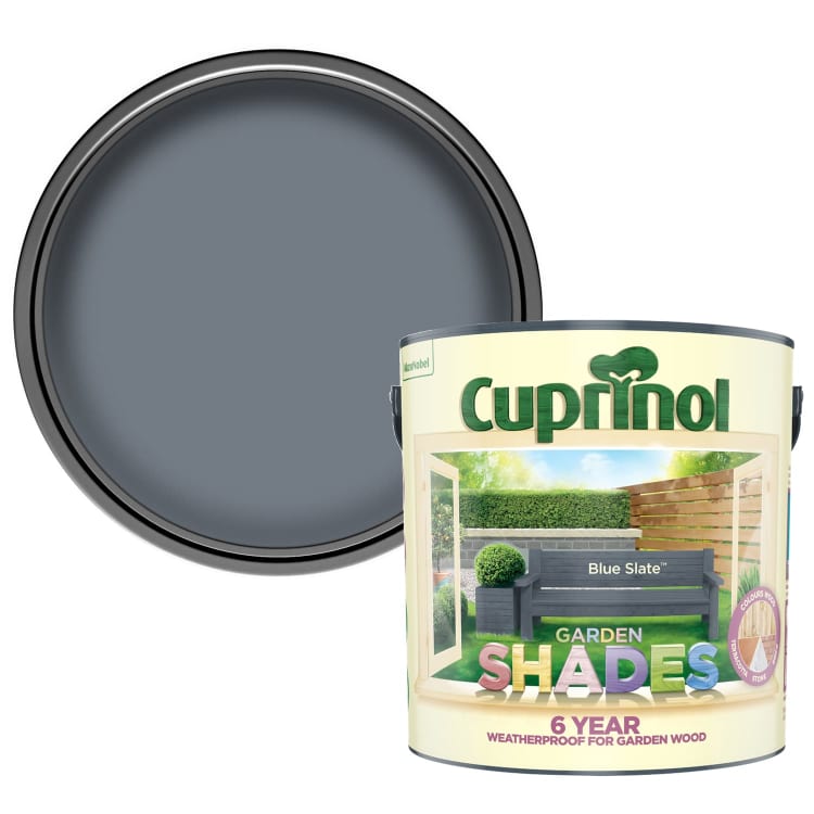 Cuprinol Garden Shades Wood Paint - Blue Slate - 2.5L
