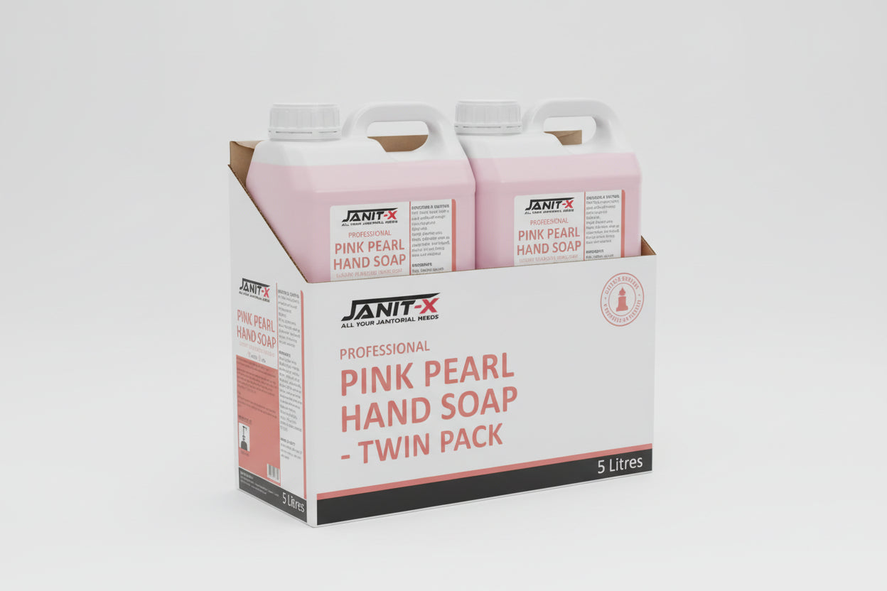 Janit-X Professional Luxury Pink Pearlised Hand Soap 5L Refill  Bottle