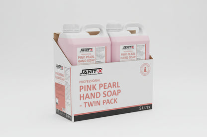 Janit-X Professional Luxury Pink Pearlised Hand Soap 5L Refill  Bottle