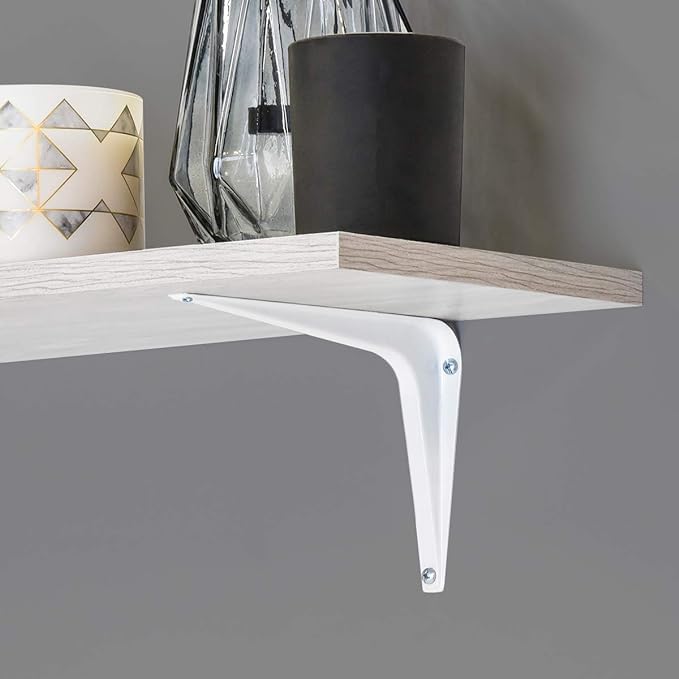 Fixtures London Shelf Brackets | 10 Pack | White | All Sizes