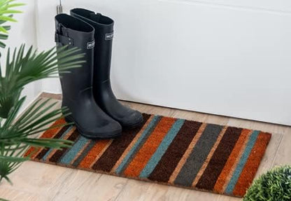 Addis Striped Door Mat 40 x 70 cm