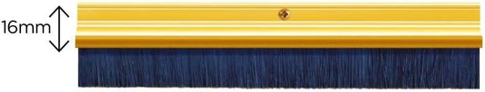 Door Brushstrip Draft Excluder 914mm Gold