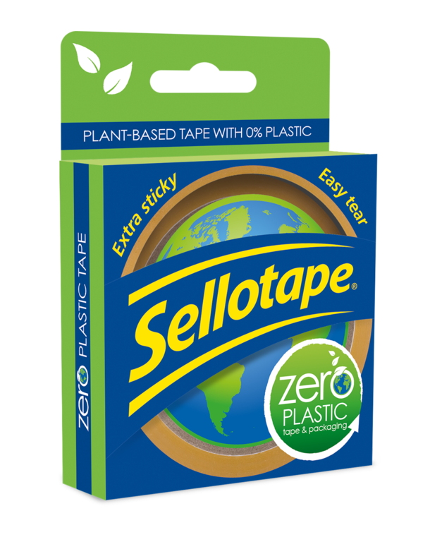 Sellotape Zero Plastic Eco Friendly tape 24mm x 30m 2635499