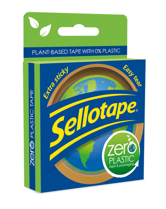 Sellotape Zero Plastic Eco Friendly tape 24mm x 30m 2635499