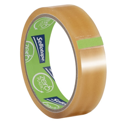 Sellotape Zero Plastic Eco Friendly tape 24mm x 30m 2635499