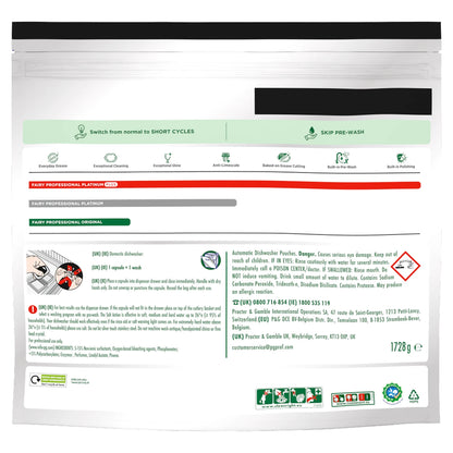 Fairy Platinum All in One Dishwasher Capsules (Pack of 116 )