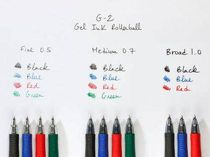 Pilot G205 Gel Ink Retractable Rollerball (Pack of 12) 040101203