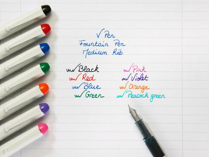 Pilot VPen Disposable Fountain Pen Black (Pack of 12) SV4W01