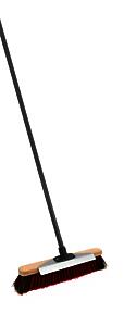 Charles Bentley 16" Utility Brush with Scraper | Dual Bristles for any Job.