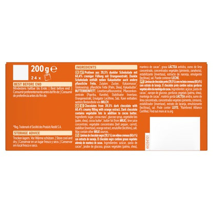 After Eight Orange Chocolate Carton 200g | Christmas | Pack of 1