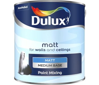 Dulux Matt Mixing Paint Medium Base 2.5L