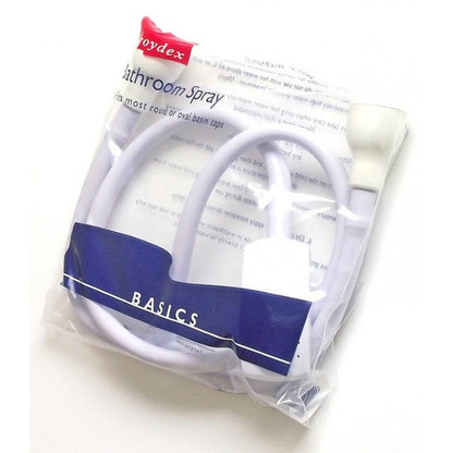 Croydex Push-Fit Shampoo Spray, Shower Attachment For Bath Taps, 750Mm Hose Length