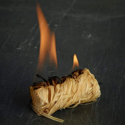 Natural Flamers Wood Wool Firelighters | Box Of 24 For Stoves ,Wood Burners and BBQs.