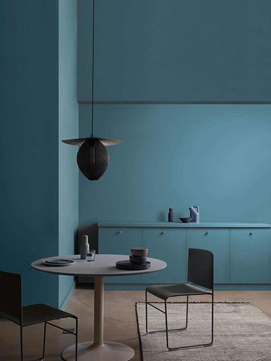 Elle Decoration By Crown 2.5L Flat Matt Emulsion Paint - Open Water No 217