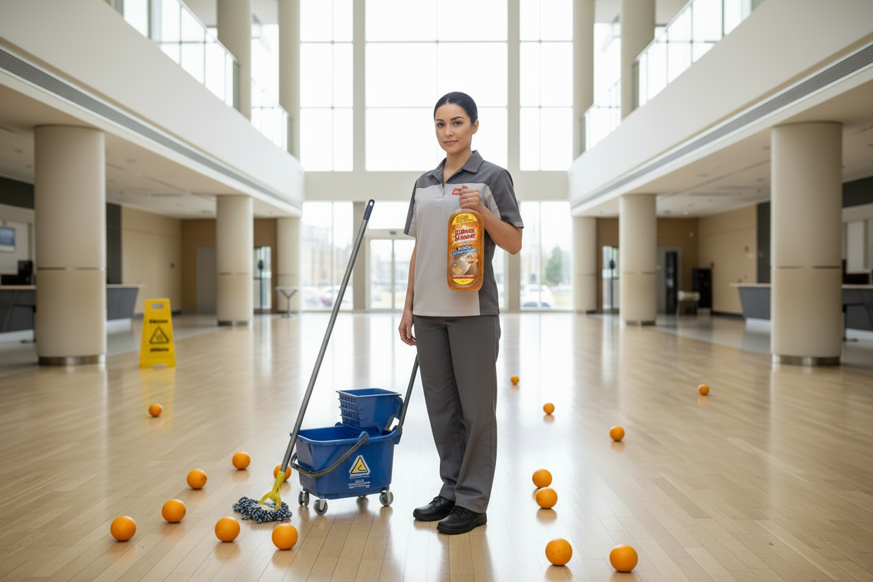 Elbow Grease Squirt & Mop Floor Cleaner | Orange | 1 x 1L