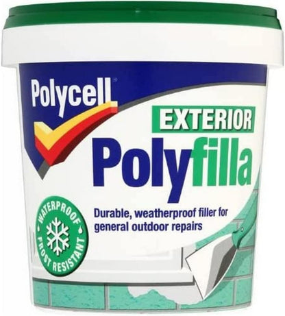 Polycell Ready Mixed Tub Multi-Purpose Exterior Polyfilla 1kg