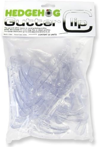 Hedgehog Gutter Fitting Clips Pack 20's