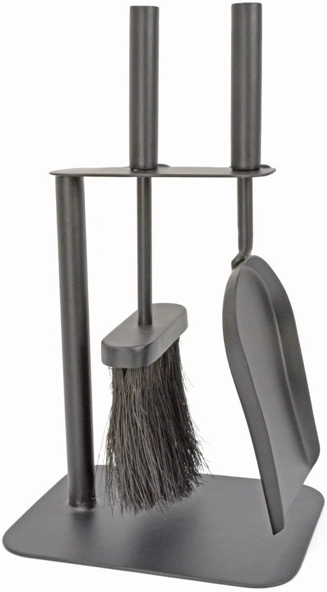Manor Duo Companion Set | Tidy Brush and Shovel Fireside Set.