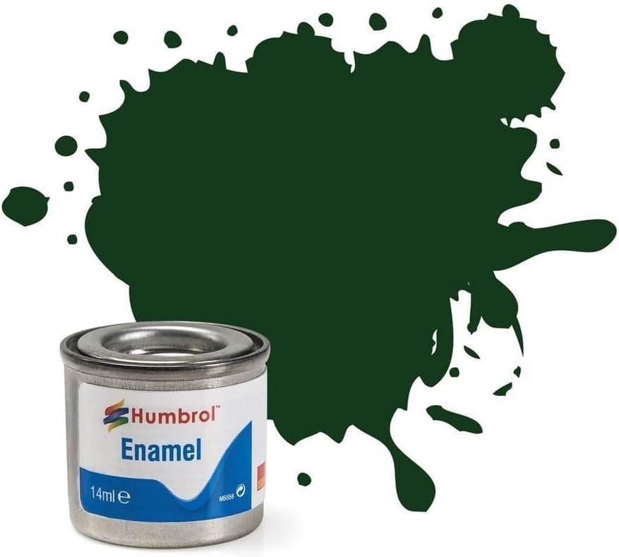Humbrol Model Paint - AA0031 No 3 Brunswick Green -14Ml