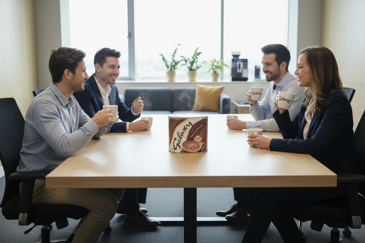 Galaxy Instant Hot Chocolate Tin 1kg