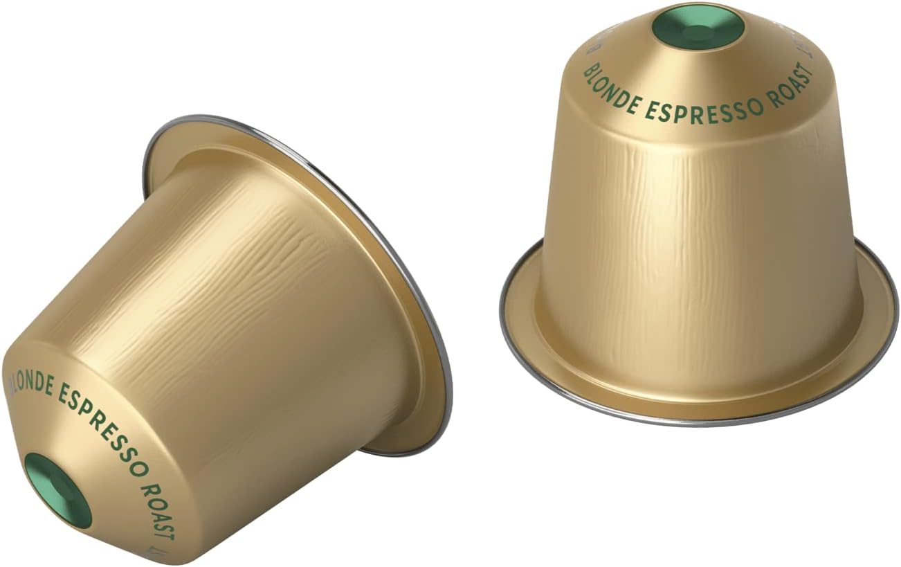 Starbucks Blonde Espresso Roast 10's (Nespresso Compatible Pods)