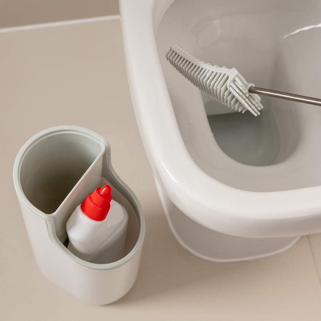 Addis 518672 Premium Toilet Brush & Storage Station Set