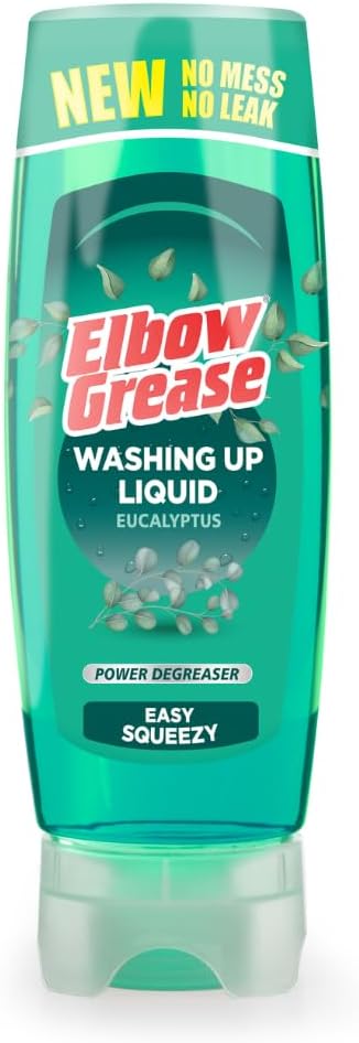 Elbow Grease Stand Up Washing Up Liquid | Eucalyptus | 1 x 450ml