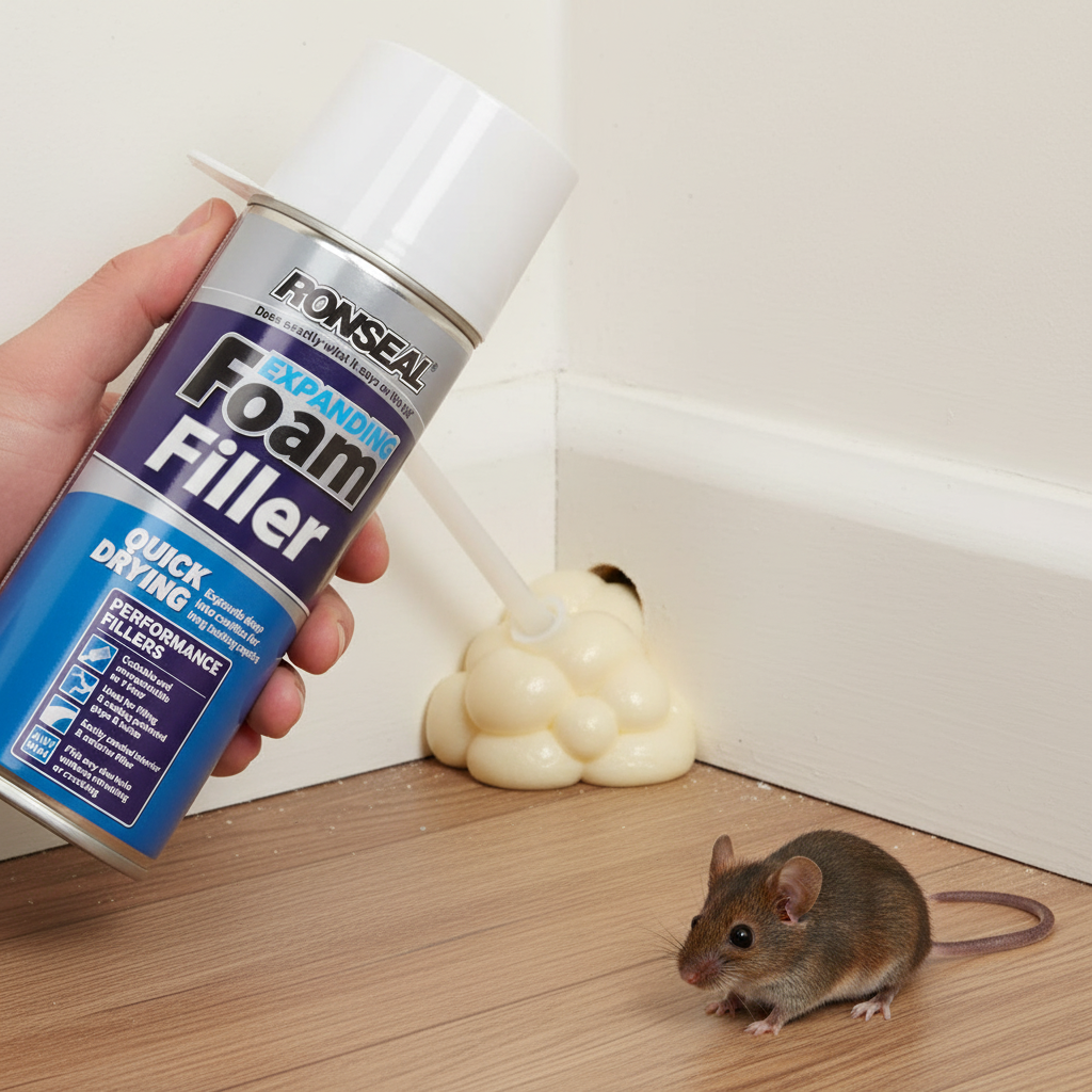 Ronseal Expanding Foam | Quick Dry | Interior and Exterior use | 1 x 300ml
