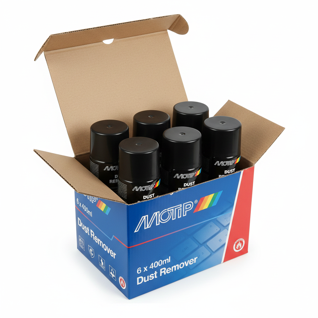 MOTIP Dust Remover | Functionable at 360° | 1 x 400ml Can