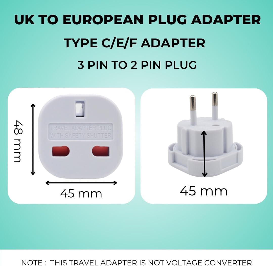 EUROPEAN TRAVEL ADAPTOR