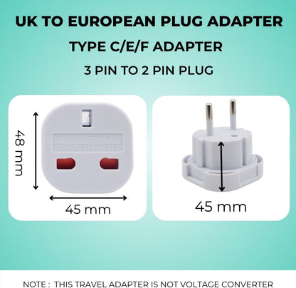 EUROPEAN TRAVEL ADAPTOR