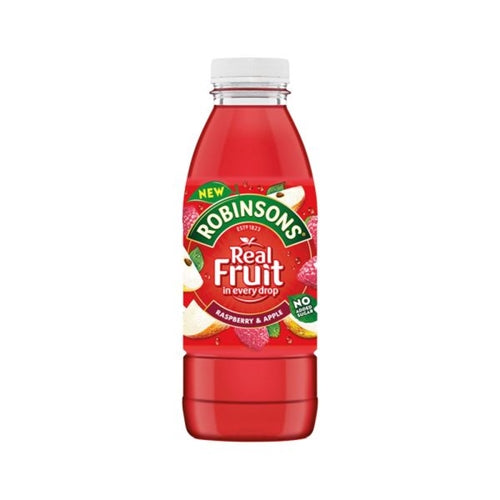Robinsons RTD Raspberry & Apple Bottle 12 x 500ml