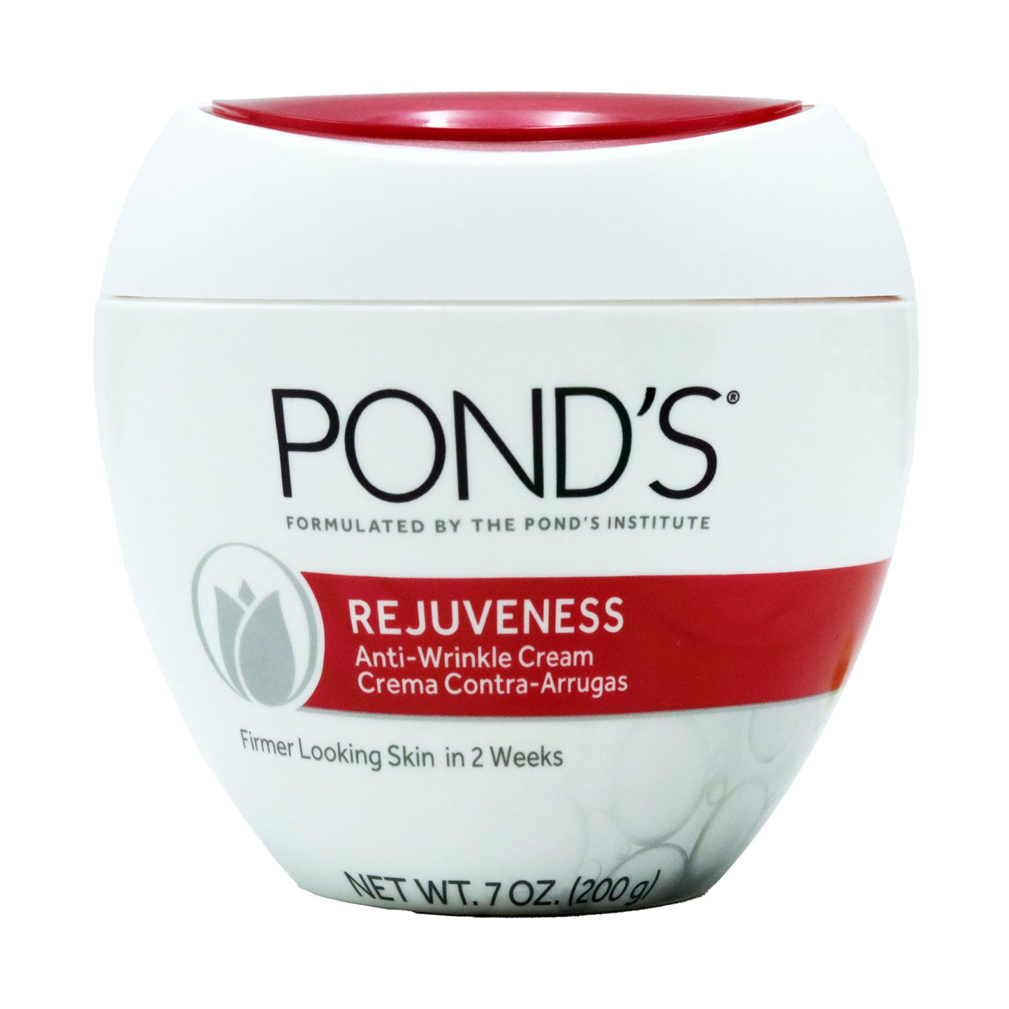 Ponds Anti Wrinkle Cream Rejuveness 200ml Glass Tub.