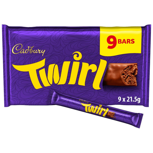 Cadbury Twirl 9 Multipack 193.5g