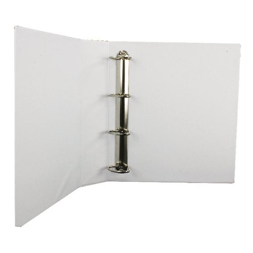 Q-Connect Presentation 65mm 4D Ring Binder A4 White (Pack of 6) KF01334Q