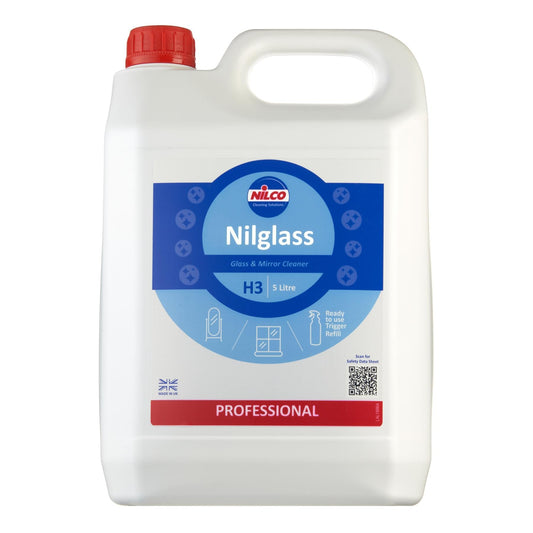 Nilco Nilglass Professional H3 Glass & Mirror Cleaner 5L