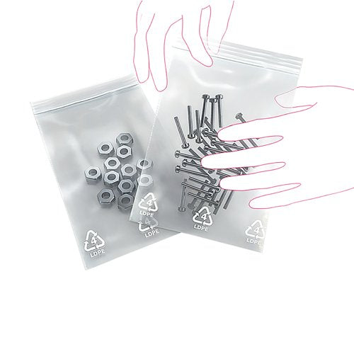 Minigrip Re-sealable Bag 229x324mm Clear (Pack of 1000) 53005