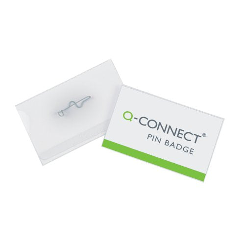 Q-Connect Pin Badge 54x90mm (50 Pack) KF01564