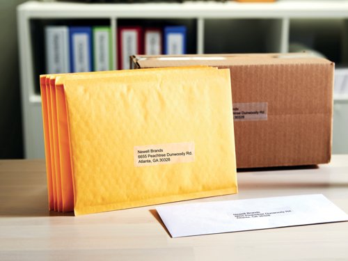 Dymo LabelWriter Large Address Labels 89mm x 36mm Clear (Pack of 260) S0722410