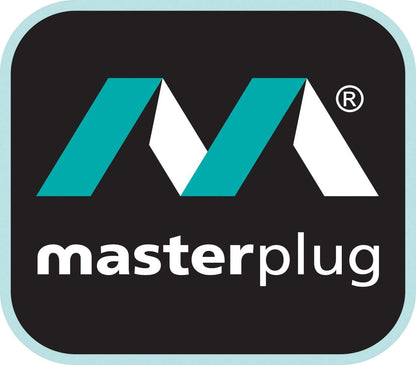 Masterplug SCT0510/4BL-MP Four Socket Cassette Reel Extension Lead, 5 Metres, Blue