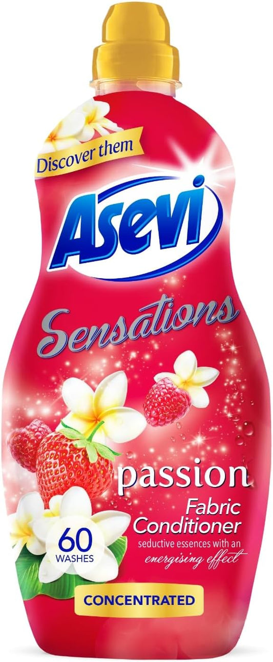 Asevi Sensations SPANISH Fabric Conditioner Passion 60 Wash 1.32L