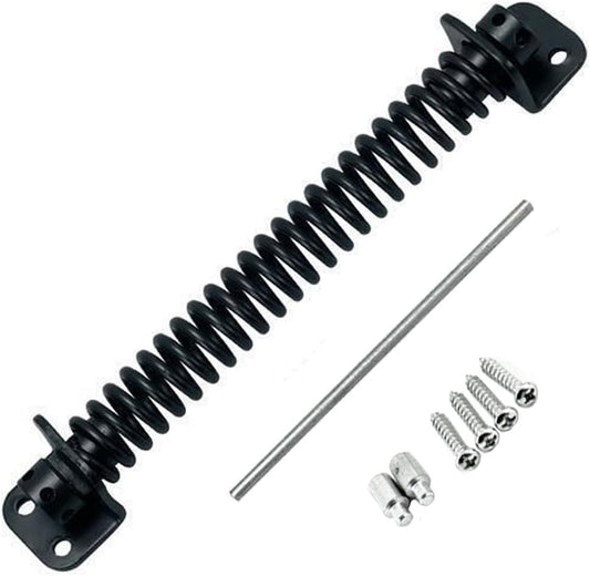 250Mm Black Door And Gate Spring With Screws