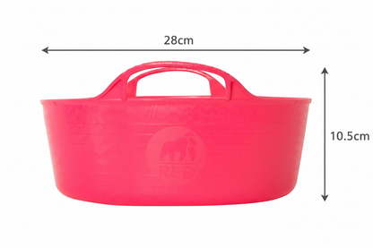 Tubtrugs Mini Shallow Bucket | Pink | 5 Litre